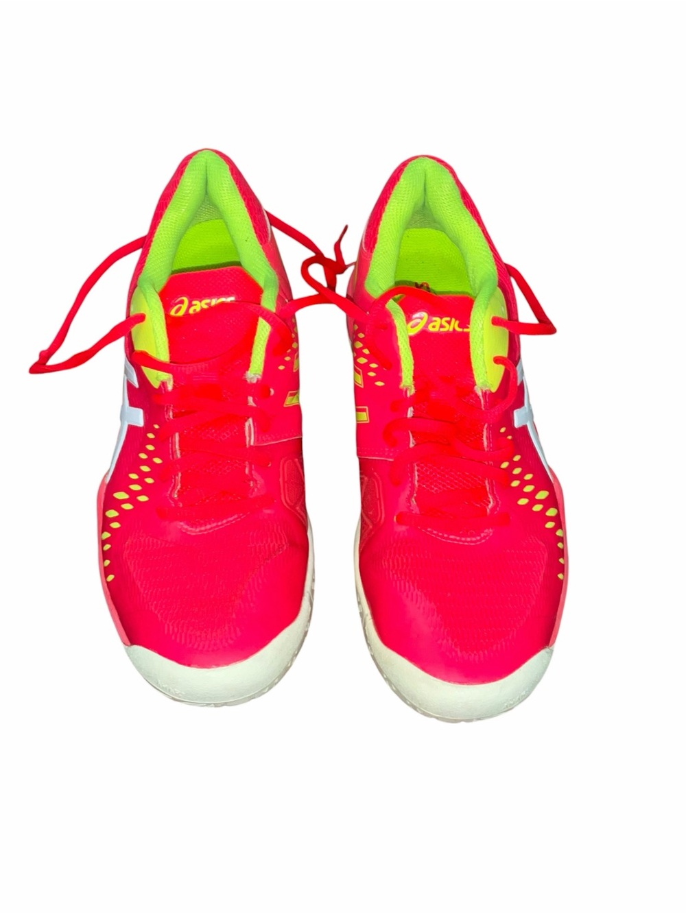 ASICS Gel-Challenger 12 Women’s Tennis Shoes Laser Pink Neon Yellow Court